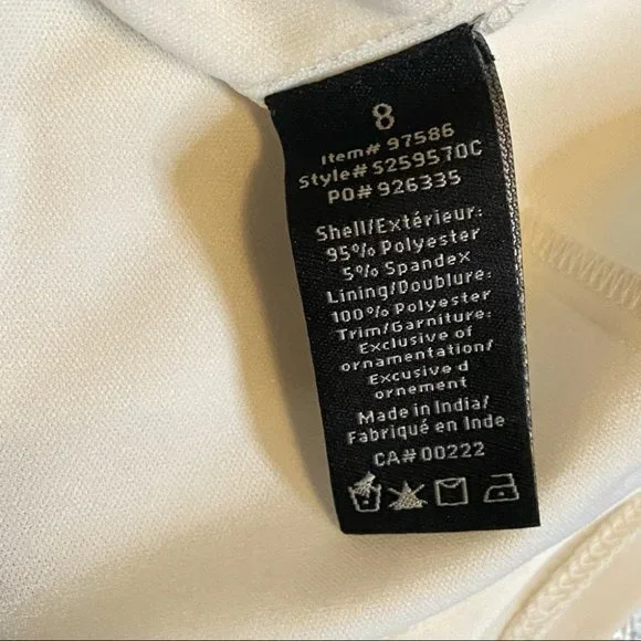 Ivory Bejewelled Jessica / Sears Midi Dress - Picture 11 of 12